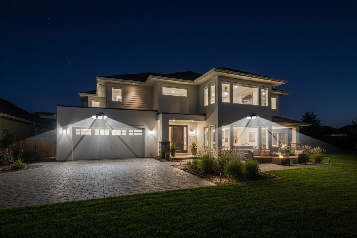 Solar Security Lights Banner